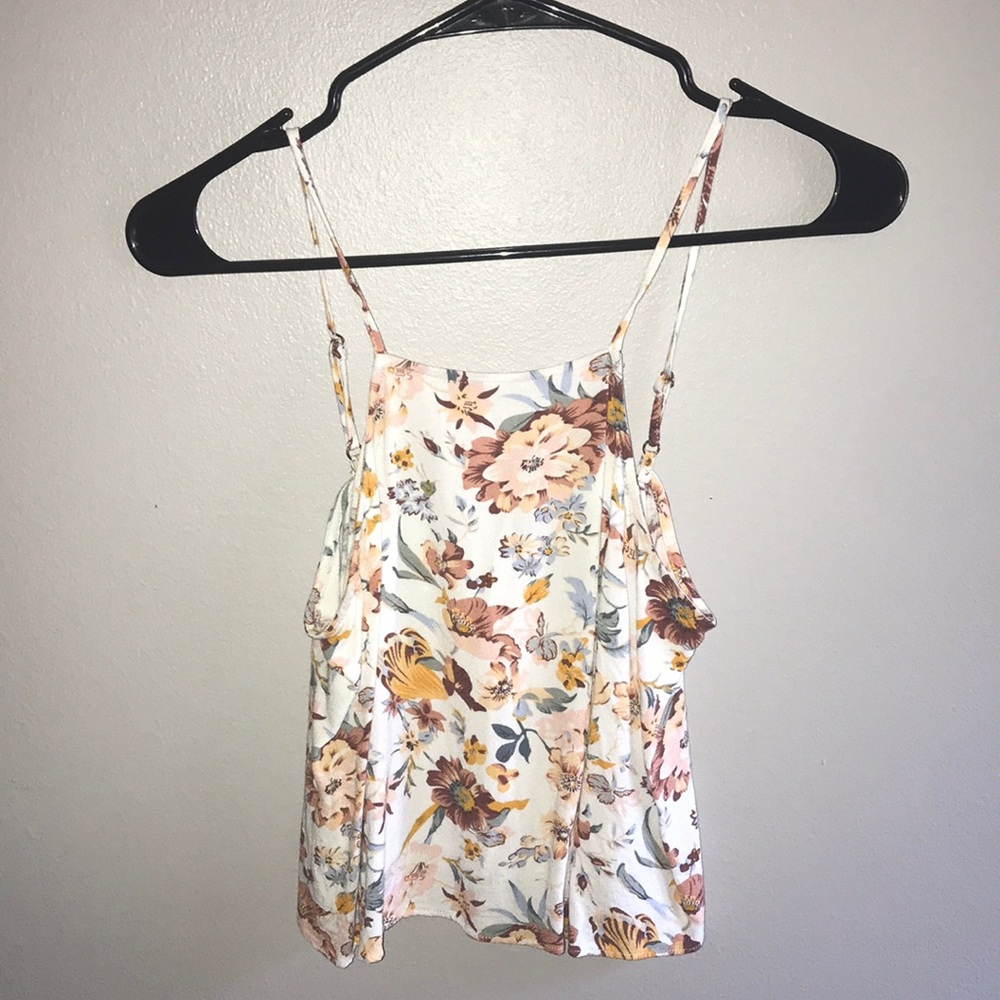 Floral crop top - Kendall & Kylie XS